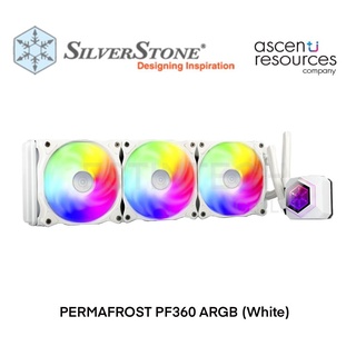 CPU LIQUID COOLER (ระบบระบายความร้อนด้วยน้ำ) Silverstone PERMAFROST PF360 ARGB (White) ของใหม่ประกัน 2ปี