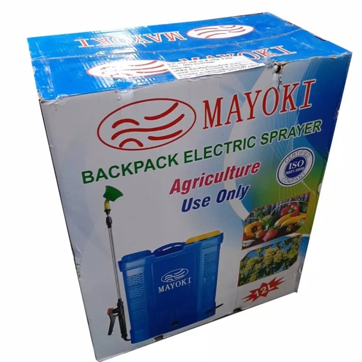 เครื่องพ่นยา แบตเตอรี่ MAYOKI (JAPAN Standard) 12 ลิตร รุ่นถังหนา พ่นยา ...