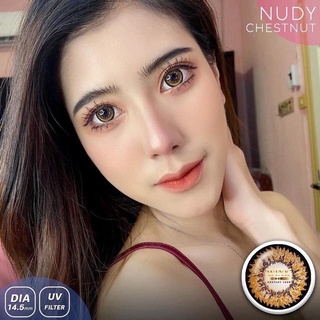 Nudy brown รุ่นน้ำตาลตัดขอบตาโต สวยแบ๊ว