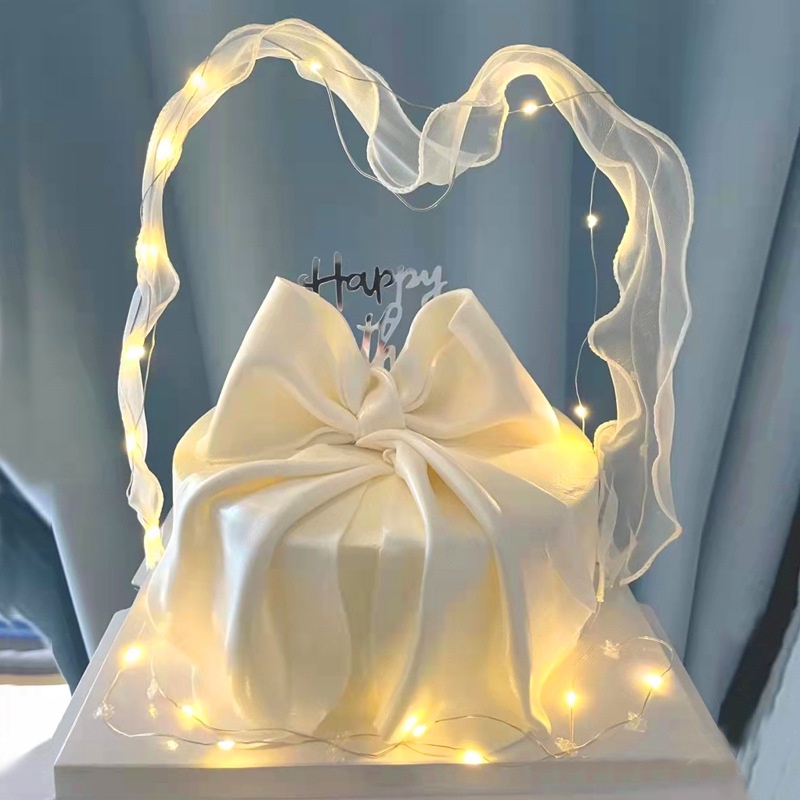 ribbon-cake-decoration-diy-lighting-streamer-cake-topper-for-birthday-party-anniversary-wedding