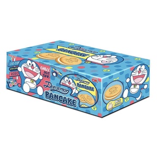 🥞โดราเอมอน แพนเค้ก Doraemon Pancake Milk Flavor (ขนมปังอบกรอบสอดไส้ครีมรสนม) ตรา โอเค