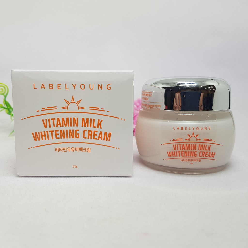 labelyoung-vitamin-milk-whitening-cream-55-g-ครีมหน้าสด