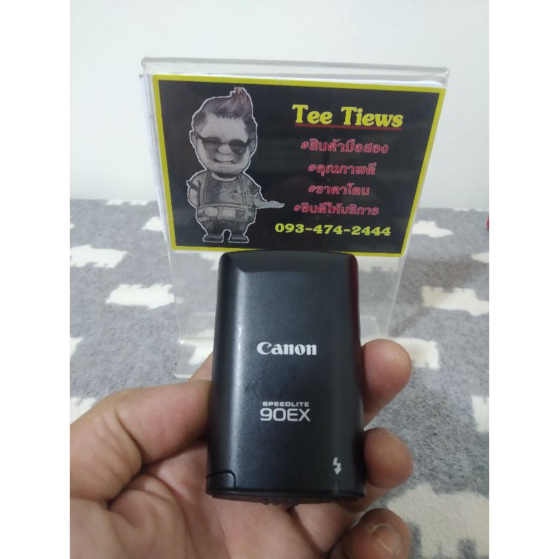 แฟลช Canon Flash Ex90 ใช้งานปกติ อปก.ตามภา Shopee Thailand