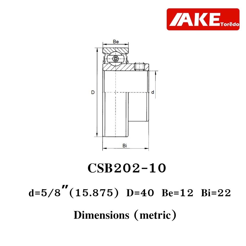 ตลับลูกปืน-insert-ball-bearing-จัดจำหน่ายโดย-ake-tor