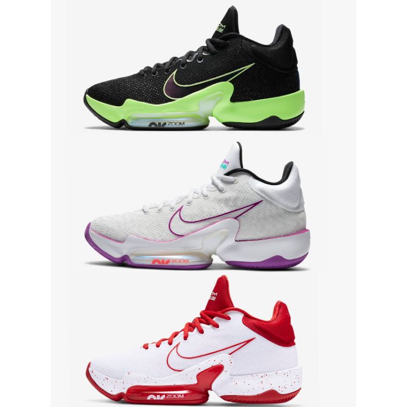 Nike Zoom Rize 2 Black/Volt รองเท้าบาสเกตบอล เจ้าเก่าลิขสิทธิ์แท้ กล่อง ...