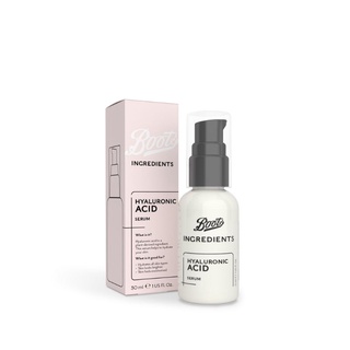 BOOTS INGREDIENTS บู๊ทส์ อินกรีเดียนส์ ไฮยาลูโรนิค แอซิด เซรั่ม 30มล.