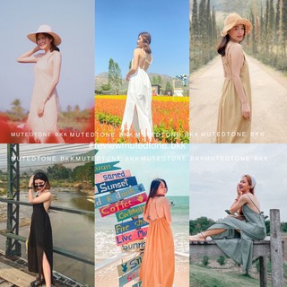 รูปภาพขนาดย่อของส่งทุกวัน-Mute - Davi dress เดรสโชว์หลังสไตล์ใหม่ดาวิกา ใส่เที่ยวทะเล ใส่เที่ยวภูเขาได้หมดลองเช็คราคา