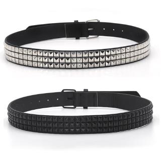 ภาพขนาดย่อของภาพหน้าปกสินค้าFashion Rhinestone Rivet Belt Men&Women's Studded Belt Punk with Pin Buckle จากร้าน dodo.th บน Shopee