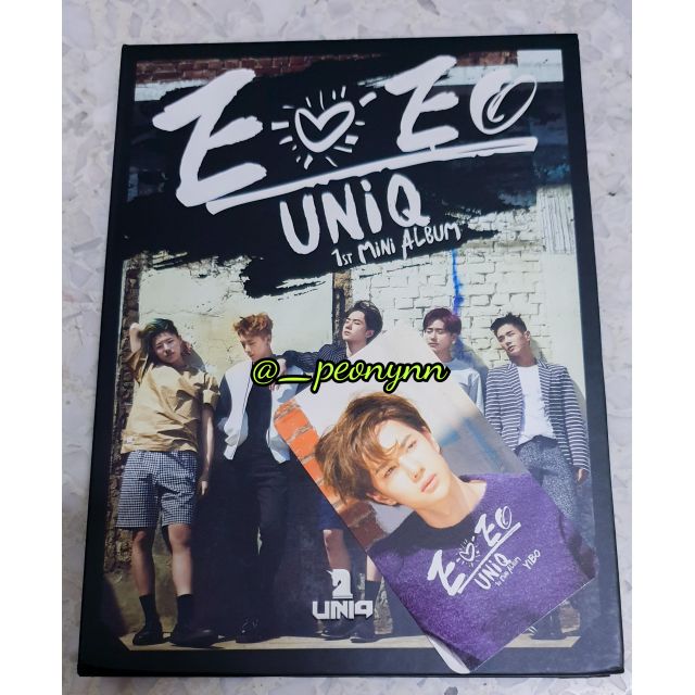 💚ขาย พร้อมส่ง💚 อัลบั้ม UNIQ EOEO การ์ด อี้ป๋อ | Shopee Thailand