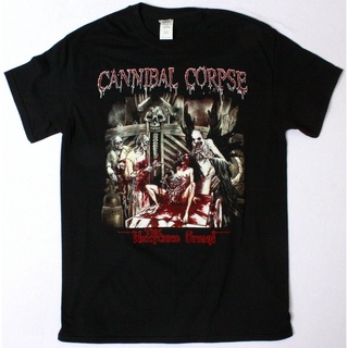 [S-5XL] Bvrt32e7456 เสื้อยืด ผ้าฝ้าย พิมพ์ลาย Cannibal Corpse The Wretched Spawn Grindcore Death Metal สีดํา สําหรับผู้ช