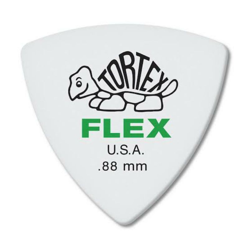ปิ๊กกีต้าร์ DUNLOP รุ่น flex triangle ปิ๊ก กีต้าร์ tortex flex | Shopee ...