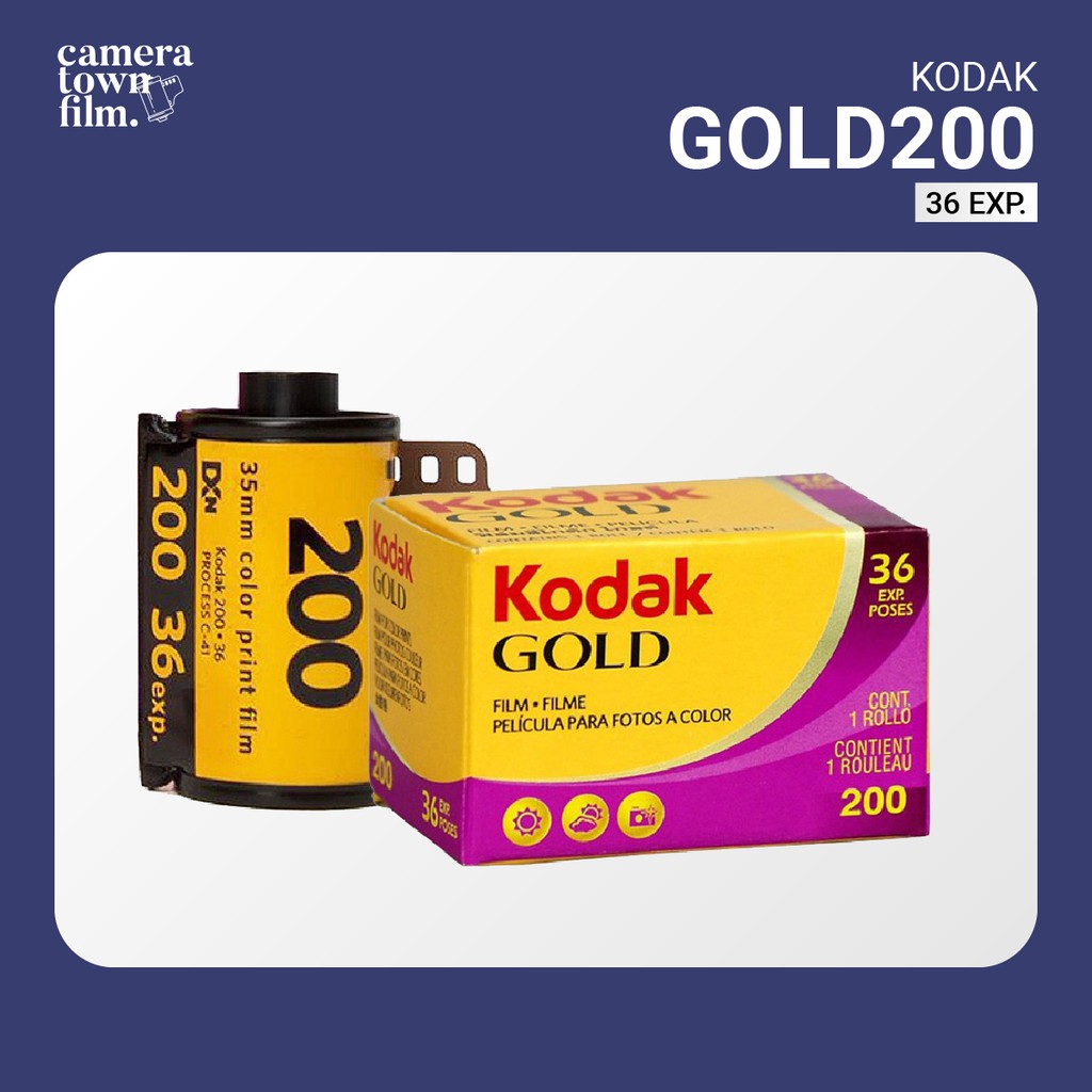 ราคาและรีวิวฟิล์มถ่ายรูป KODAK GOLD 200 36EXP Film