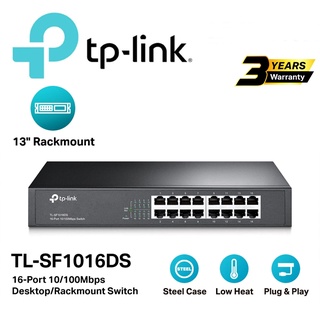ภาพหน้าปกสินค้าSWITCH HUB (สวิตซ์ฮับ) TP-LINK (TL-SF1016DS) 16 PORT 10/100Mbps ที่เกี่ยวข้อง