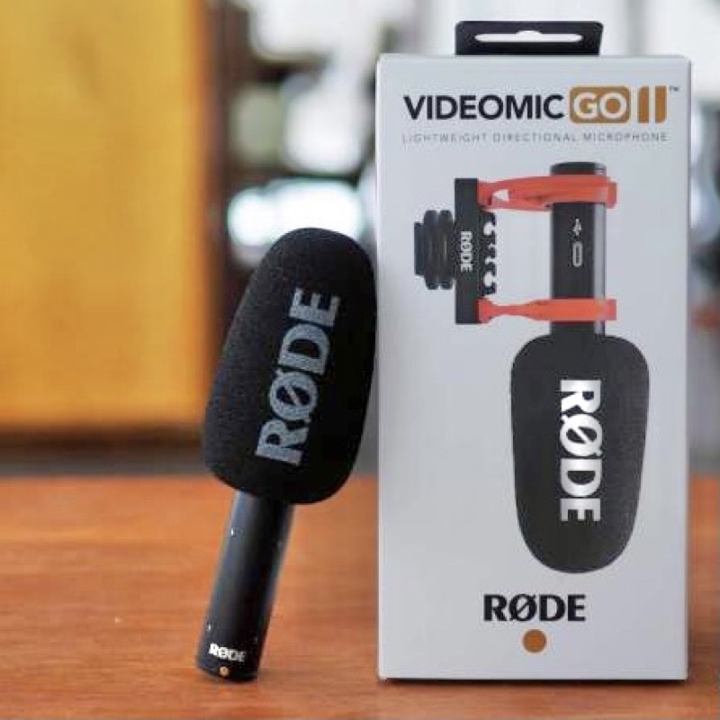 RODE Videomic GO II Microphone ไมโครโฟน Vlogger Voiceover Podcaster ...