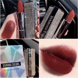 ภาพขนาดย่อของสินค้าSivanna Flawless Diamond Star Lip HF4019 : ซิวานน่า ลิป ไดม่อนด์ สตาร์**ของแท้ พร้อมส่ง