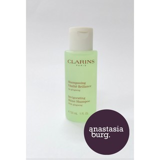 Clarins Invigorating Shine Shampoo ginseng/ Hair Conditioner Shea butter แชมพู ครีมนวด จากโสม และน้ำมันคามิเลีย