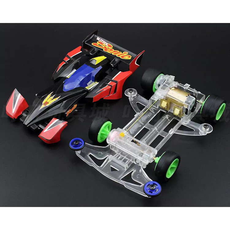 รถทามิย่า Tamiya VanGuard Sonic โครงใส สวยมาก Mini 4WD Let's & Go รถทาม ...