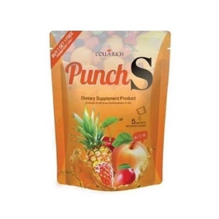 สินค้า [ราคา 1ห่อ] ผงบุกพั้นซ์ เอส (สีส้ม) Collarich Punch S