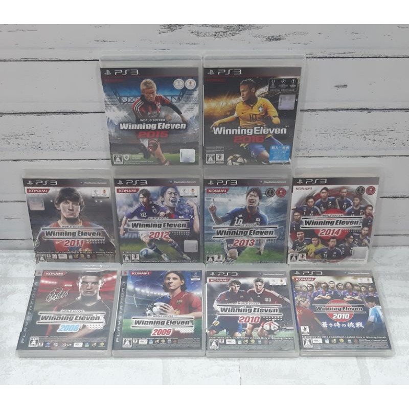 ภาพหน้าปกสินค้าแผ่นแท้  รวมทุกภาค Winning Eleven (Japan) วินนิ่ง วินนิง Pro Evolution Soccer PES ฟุตบอล จากร้าน japan.gameshop.rareitems บน Shopee