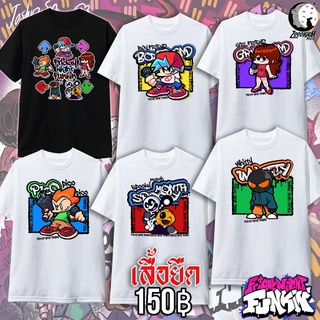 เสื้อยืด friday night funkin การ์ตูน แอนิเมะ anime เกม ผู้ใหญ่ และ เด็ก