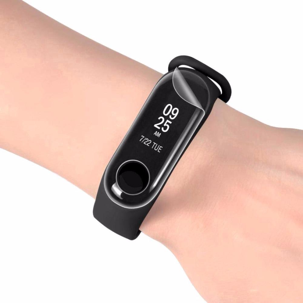 ภาพขนาดย่อของภาพหน้าปกสินค้า2 ชิ้นสำหรับ Xiaomi Mi Band 3 Screen Protector Film Smart Wristband Hot จากร้าน sophie.th บน Shopee