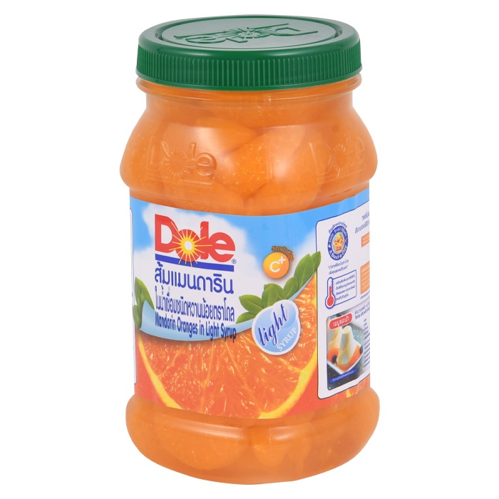 tha-shop-666-ก-x-1-dole-oranges-syrup-โดล-ส้มแมนดารินในน้ำเชื่อม-ส้มในน้ำเชื่อมชนิดหวานน้อย-ส้มกระป๋อง-ส้มขวด-ส้มโดล