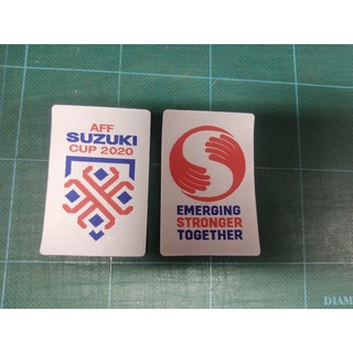 ภาพหน้าปกสินค้าของแท้ AFF Suzuki cup 2020 Patch อาร์ม พร้อมส่ง ทีมชาติไทย เอเอฟเอฟ ซูซุกิคัพ ช้างศึก 1คู่ ที่เกี่ยวข้อง