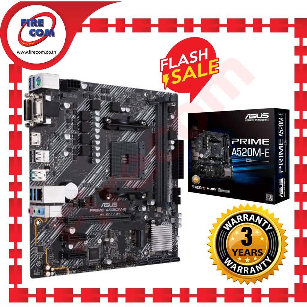 ลดกระหน่ำ-เมนบอร์ด-mainboard-asus-prime-a520m-e-socket-am4-สามารถออกใบกำกับภาษีได้-ประกันศูนย์ไทย3ปี