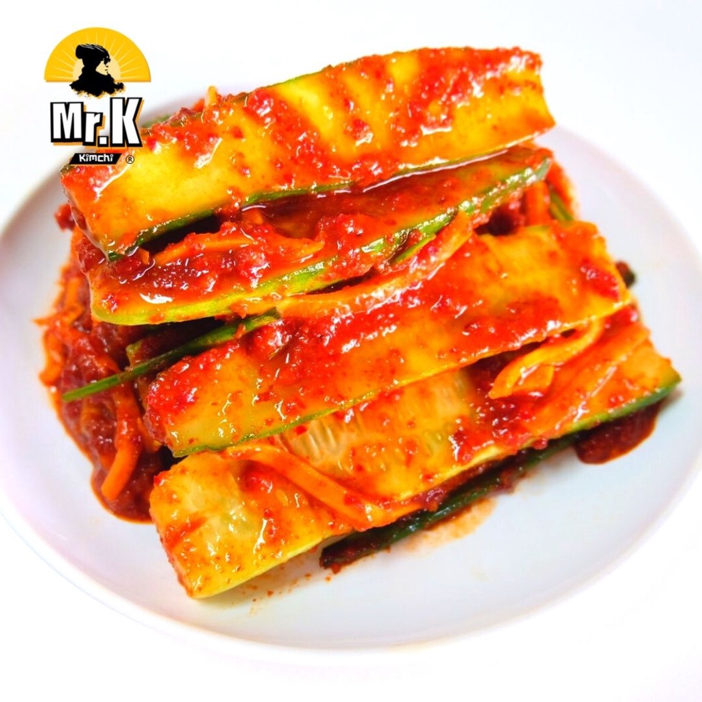 ภาพสินค้ากิมจิสด ตรามิสเตอร์เค Fresh Kimchi​ กิมจิ สูตรดั้งเดิม คีโต น้ำผึ้ง เข้มข้น เผ็ด ขนาด 500 กรัม จากร้าน mr.k_kimchi บน Shopee ภาพที่ 2