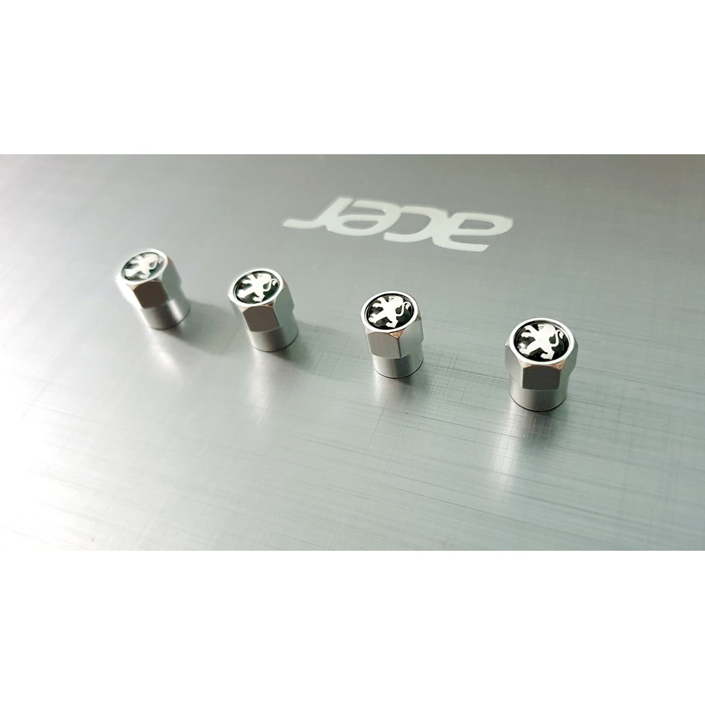 จุบลม-peugeot-สีเงิน-ตรงรุ่น-207cc-308cc-rcz-408-508-3008-5008-ฝาปิด-เติมลมยาง-สำหรับ-เปอโย-ทุกรุ่น