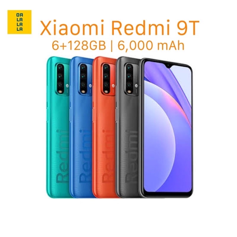 xiaomi Redmi 9T [6+128GB] แบต6,000 เครื่องศูนย์ไทยแท้ ประกันศูนย์ไทย 15 ...