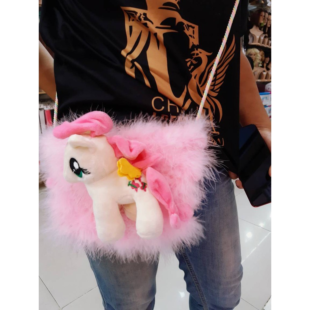 กระเป๋าขนฟรุ้งฟริ้งยูนิคอร์น-เด็ก-ผู้ใหญ่