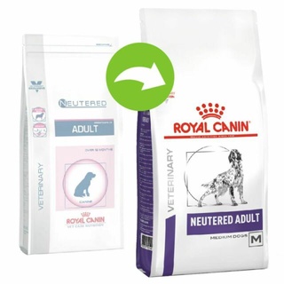 Royal Canin Neutered Adult Medium 9 kg. สำหรับสุนัขโตพันธุ์กลางทำหมันแล้ว อายุ 12 เดือนขึ้นไป