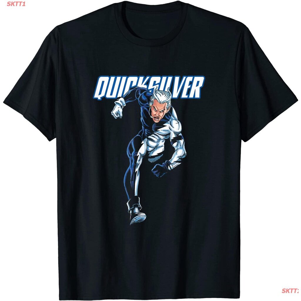 marvelเสื้อยืดผู้ชายและผู้หญิง-marvel-x-men-quicksilver-pietro-maximoff-speed-t-shirt-marvel