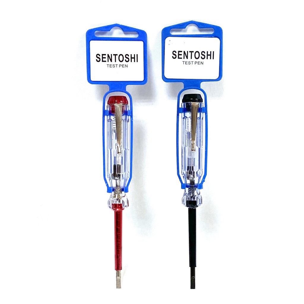 Sentoshi ไขควงลองไฟ ไขควงเช็คไฟ Test Pen ไขควง ปากแบน ไขควงเช็คระบบไฟ ...