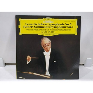 1LP Vinyl Records แผ่นเสียงไวนิล Franz Schubert: Symphonie No.5 Robert Schumann: Symphonie No.4  (J16A119)