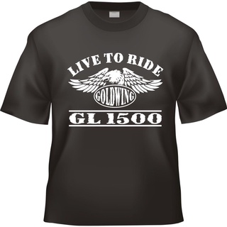 เสื้อยืด ลาย Goldwing GL 1500 GL1500 แฟชั่นฤดูร้อน สําหรับผู้ชายสามารถปรับแต่งได้