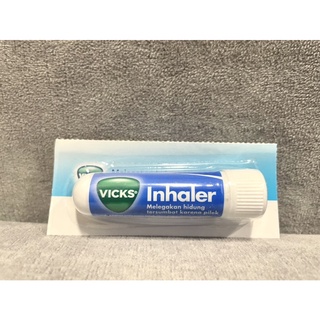 สินค้า ย า ดมวิค Inhaler ตรา VICKS ☘️☘️Camphor+Menthol บรรเทาอาการหวัดคัดจมูก