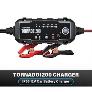 เครื่องชาร์จแบตฯ TOPDON TORNADO 1200 เครื่องชาร์จและฟื้นฟูแบตเตอรี่อัตโนมัติ รุ่น TOPDON TORNADO 4000