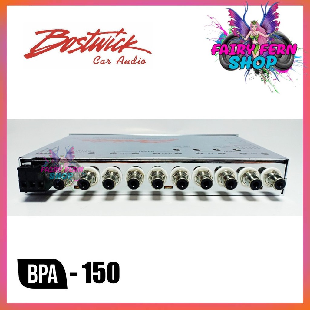 bostwick-ปรีแอมป์-5-แบนด์-bpa-150-ปรีแอมป์เสียงดี-เสียงดีๆ-เบสแรงๆ-แยกซับอิสระ-ปรีปรับเสียง-ปรีแอมป์ติดรถยนต์-ปรีแอมป์