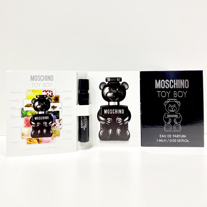 ภาพหน้าปกสินค้าMOSCHINO TOY BOY EDP 1ml (หัวสเปร์ย) จากร้าน kanyanatshop.k บน Shopee