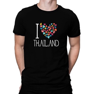 2020 Teeburon I Love Thailand Colorful Hearts T-Shirt discount