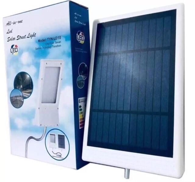 ไฟโซล่าเซลล์-solar-ใช้พลังงานแสงอาทิตย์สว่างทันทีเมื่อไม่มีแสง-24led-10w