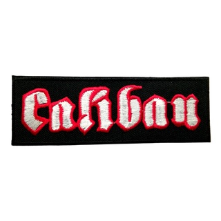 Caliban ตัวรีดติดเสื้อ หมวก กระเป๋า แจ๊คเก็ตยีนส์ Hipster Embroidered Iron on Patch  DIY