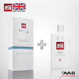 Autoglym Ultra High Definition Shampoo 1L. + Autoglym Super Resin Polish 500 ml.