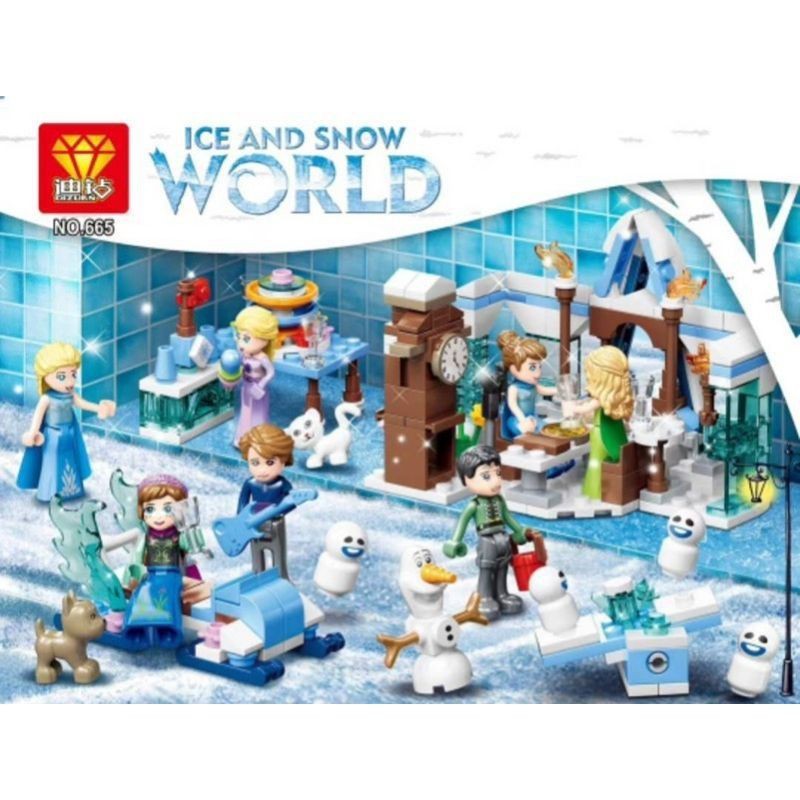 เลโก้เด็กผู้หญิง-dream-girl-และ-frozen-เซต-8-กล่อง