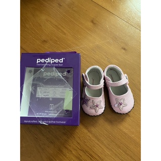 Pediped infant shoes for baby 6-12months starlie pink