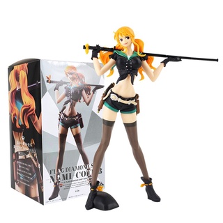 [โมเดลวันพีช] นามิ Nami Code B ของแท้  - Flag Diamond Ship Banpresto