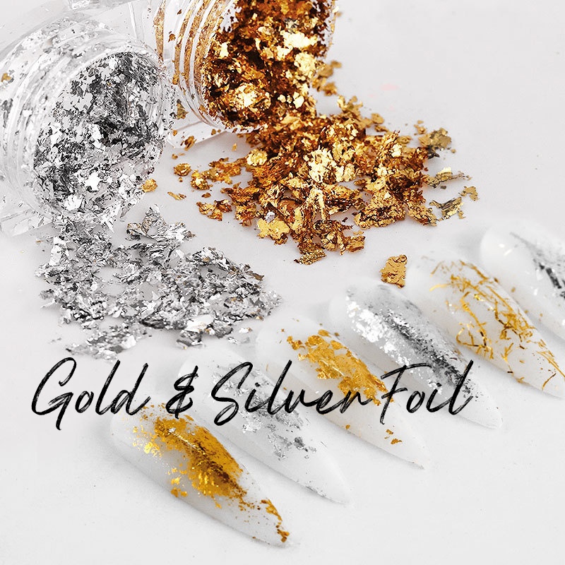 ทองคำเปลว-แต่งเล็บ-gold-foil-silver-foil