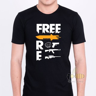 [รุ่นใหม่] เสื้อ FreeFire ฟีฟาย พรีเมี่ยม สวย/ถูก/ส่งไว (ผ้าดี cotton100, สกรีนแบบเฟล็ก PU)